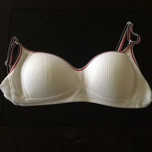 White bra